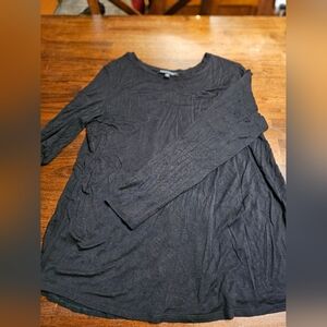 Context Black Long Sleeve Tee